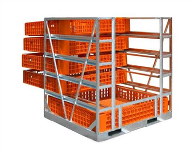 プラスチック製家禽用引き出し